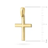 Złoty krzyżyk minimalistyczny gładki D130-585 marko
