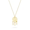Złoty naszyjnik Łapacz Snów Dreamcatcher Virino N229-333 marko