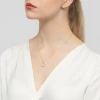 Złota zawieszka koło z masą perłową Farve Z-GW-308-585 marko