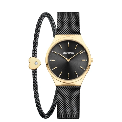 Damski zegarek Bering Classic             12131-132-GWP zestaw z bransoletką stalową