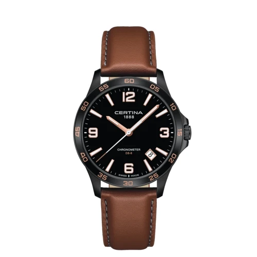 Certina C0338513605700 DS-8 zegarek męski na pasku MARKO