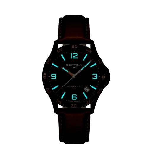 Certina C0338513605700 DS-8 zegarek męski na pasku MARKO