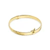 Złota bransoletka diamentowana sztywna bangle Sego B-GW-410-585 marko