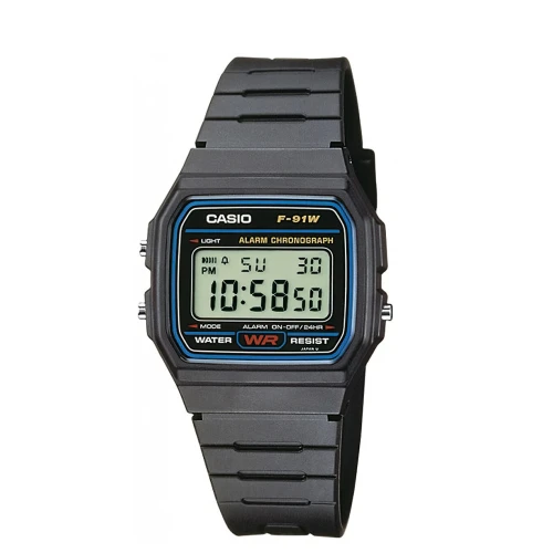 Zegarek dziecięcy Casio F-91W-1YEG Sport
