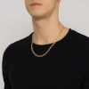 Złoty łańcuch męski splot gucci próba 585 L035-585 marko