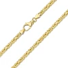 Złoty łańcuch splot bizantyjski królewski 55cm próba 585 L027-585 marko