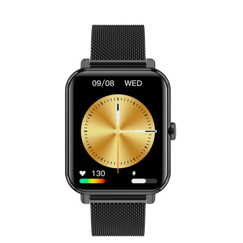 Smartwatch Garett GRC CLASSIC czarny stalowy
