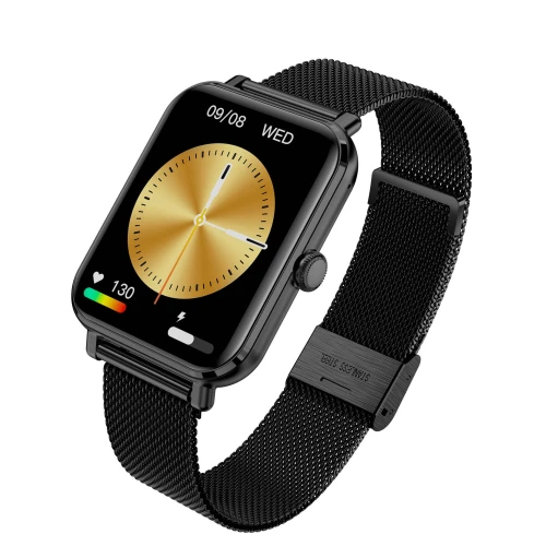Smartwatch Garett GRC CLASSIC czarny stalowy