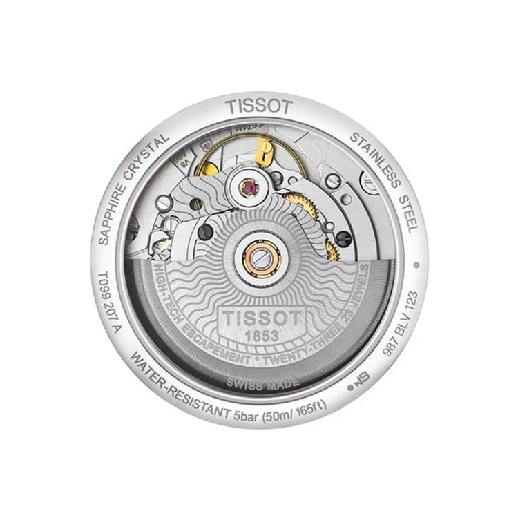 Zegarek damski Tissot T0992071104800 Powermatic 80 bransoleta MARKO