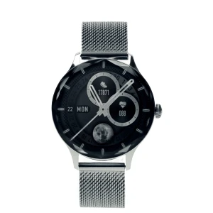 Smartwatch Garett Viva srebrny stalowy