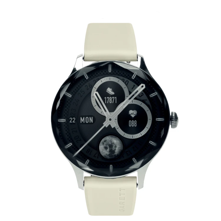 Smartwatch Garett Viva srebrny stalowy MARKO