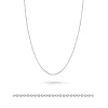 Srebrny łańcuszek diamentowana kulka 925 MARKO L083-925 marko