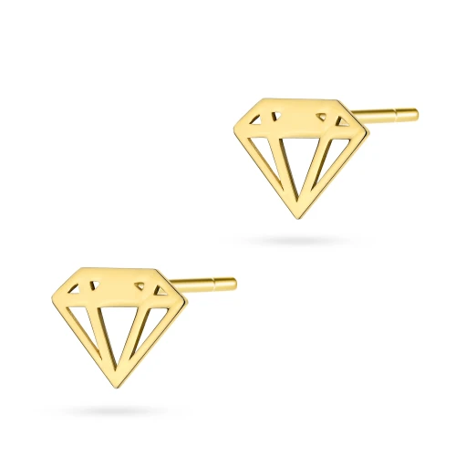 Złote kolczyki diamenciki sztyft 333 K368-333 marko