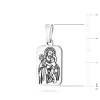 Srebrny medalik Święty Józef z Dzieciątkiem Jezus D109-925-S marko