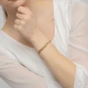Bransoletka złota masywna owalne ogniwa Sego B-GW-426-585 marko