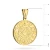 Złota zawieszka tarcza słońce i znaki zodiaku Zodiak Z-GW-324-585 marko
