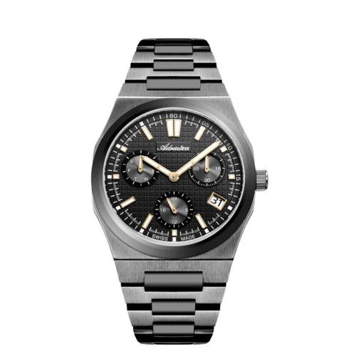 Zegarek męski Adriatica A8326.S1G6QF Classic na bransolecie MARKO