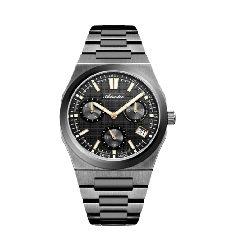 Zegarek męski Adriatica A8326.S1G6QF Classic na bransolecie MARKO