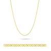 Złoty łańcuszek Gucci diamentowany pr. 585 L180-585 marko