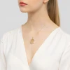 Zawieszka dwukolorowe złoto drzewko szczęścia w kole Virino Z-GW-327-585 marko