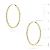 Złote kolczyki diamentowane kółka 30mm Jeso K-GW-868-585 marko