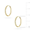 Złote kolczyki diamentowane kółka 18mm Jeso K-GW-866-585 marko
