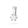 Klasyczna zawieszka z białego złota diament 0,10ct  ZO-222-B585-B0.10 marko