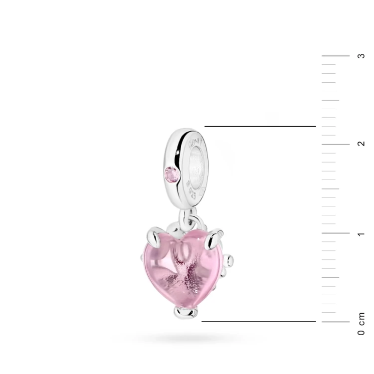 Srebrna zawieszka serce drzewko szczęścia Charms Z702-925-RS marko