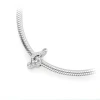 Srebrna zawieszka klucz wiolinowy cyrkonie Charms Z700-925-BS marko