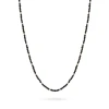 Złoty naszyjnik choker czarne koraliki złote kulki Kleur N412-585 marko