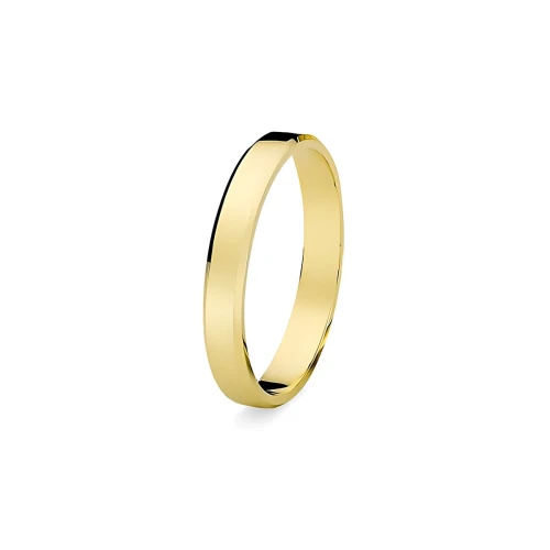 Klasyczna wąska obrączka z fazką 2mm złoto 585 O034-585-20 marko