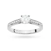 Pierścionek zaręczynowy z białego złota diament laboratoryjny 0,50ct Lab Diamonds W0052.B3.LDW.02 marko