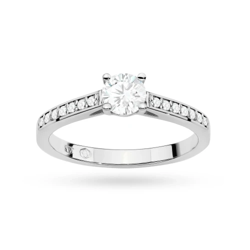 Pierścionek zaręczynowy z białego złota diament laboratoryjny 0,50ct Lab Diamonds W0052.B3.LDW.02 marko