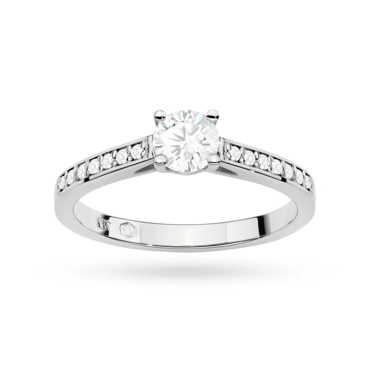 Pierścionek zaręczynowy z białego złota diament laboratoryjny 0,50ct Lab Diamonds W0052.B3.LDW.02 marko