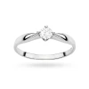 Klasyczny pierścionek zaręczynowy białe złoto diament laboratoryjny 0,15ct Lab Diamonds W0171.B3.LDW.01 marko