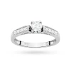 Pierścionek zaręczynowy z białego złota diament laboratoryjny 0,30ct Lab Diamonds W0198.B3.LDW.01 marko