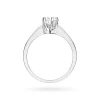 Klasyczny złoty pierścionek z diamentem laboratoryjnym 0,30ct białe złoto Lab Diamonds W0220.B3.LDW.07 marko