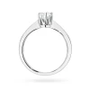 Klasyczny złoty pierścionek z diamentem laboratoryjnym 0,40ct białe złoto Lab Diamonds W0220.B3.LDW.09 marko