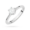 Klasyczny złoty pierścionek z diamentem laboratoryjnym 0,70ct białe złoto Lab Diamonds W0220.B3.LDW.11 marko