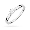 Klasyczny pierścioenk zaręczynowy z diamentem laboratoryjnym 0,20ct białe złoto Lab Diamonds W0222.B3.LDW.07 marko