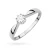 Klasyczny pierścionek zaręczynowy diament laboratoryjny 0,15ct białe złoto Lab Diamonds W0228.B3.LDW.02 marko
