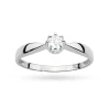 Klasyczny pierścionek zaręczynowy diament laboratoryjny 0,15ct białe złoto Lab Diamonds W0228.B3.LDW.02 marko