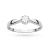 Klasyczny pierścionek zaręczynowy diament laboratoryjny 0,15ct białe złoto Lab Diamonds W0228.B3.LDW.02 marko