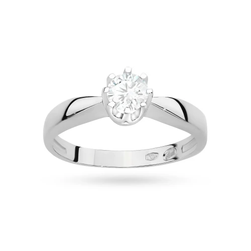 Klasyczny pierścionek zaręczynowy diament laboratoryjny 0,30ct białe złoto Lab Diamonds W0228.B3.LDW.05 marko