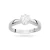 Klasyczny pierścionek zaręczynowy diament laboratoryjny 0,30ct białe złoto Lab Diamonds W0228.B3.LDW.05 marko