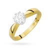 Klasyczny pierścionek zaręczynowy diament laboratoryjny 0,30ct złoty Lab Diamonds W0228.Z3.LDW.05 marko