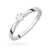 Klasyczny pierścionek zaręczynowy diament laboratoryjny 0,10ct białe złoto Lab Diamonds W0229.B3.LDW.02 marko