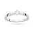 Klasyczny pierścionek zaręczynowy diament laboratoryjny 0,10ct białe złoto Lab Diamonds W0229.B3.LDW.02 marko