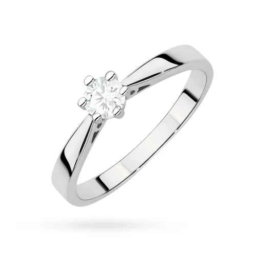 Klasyczny pierścionek zaręczynowy diament laboratoryjny 0,30ct białe złoto Lab Diamonds W0229.B3.LDW.07 marko