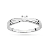 Klasyczny pierścionek zaręczynowy diament laboratoryjny 0,10ct białe złoto Lab Diamonds W0230.B3.LDW.02 marko